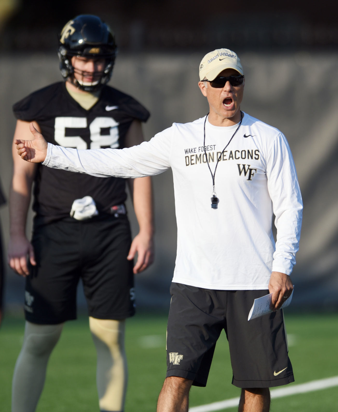 Wake Forest First Day of Football Practice